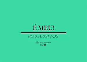 Portuguese Possessive Pronouns and Determiners