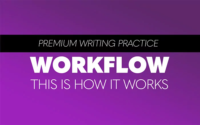 Premium Writing Practice Workflow- Portuguesepedia