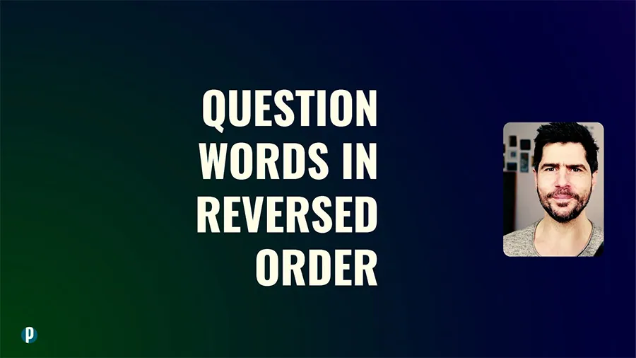 Lesson #2 Question Words in Reversed Order - Portuguesepedia