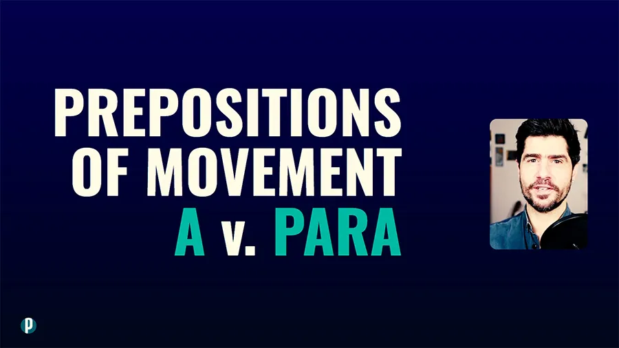Lesson #43 a v. para - Portuguesepedia